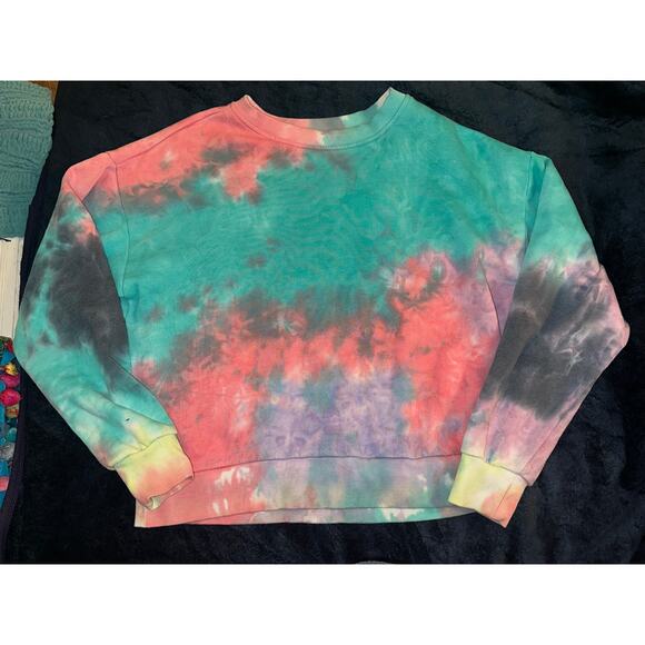 NWOT TIE DYE SWEATSHIRT IN GREAT COLORS! - Picture 3 of 5